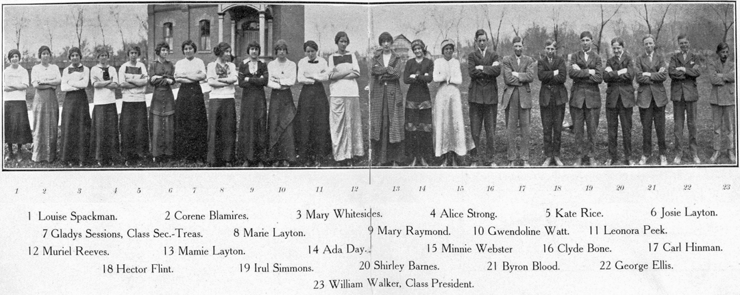 Kaysville Academy Soph Class 1913-14